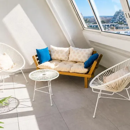 Apartmán Le Maradiva - P3 Vue Imprenable Mer-garage - Plages