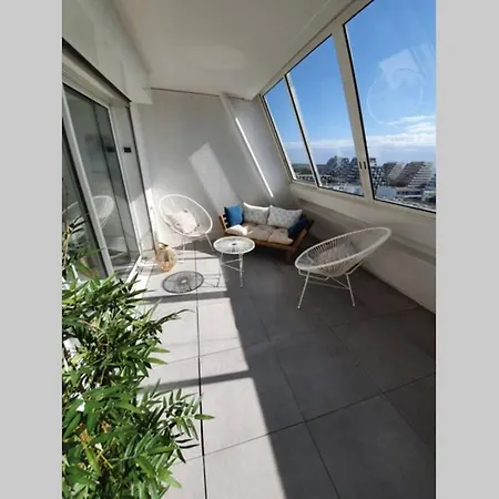Apartmán Le Maradiva - P3 Vue Imprenable Mer-garage - Plages *