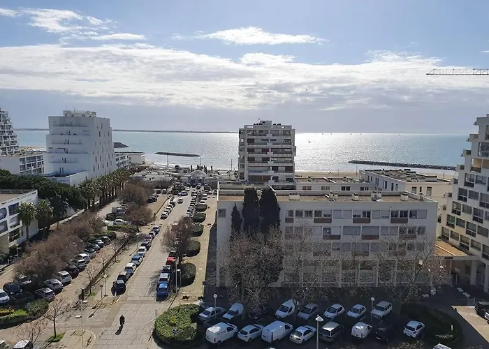 Le Maradiva - P3 Vue Imprenable Mer-garage - Plages Λα Γκραντ-Μοτ